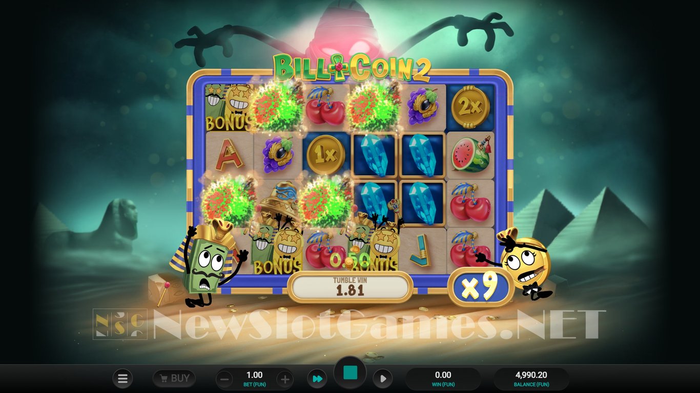 Bill & Coin 2 Mummy Mischief Slot Slot Image in Demo - pic. 4
