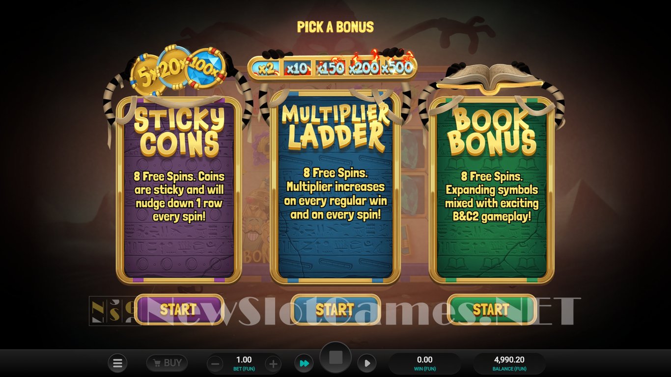 Bill & Coin 2 Mummy Mischief Slot Slot Image in Demo - pic. 8