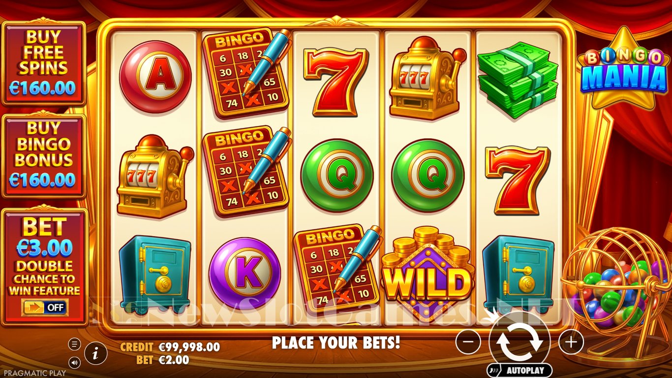 Bingo Mania Slot Demo Image