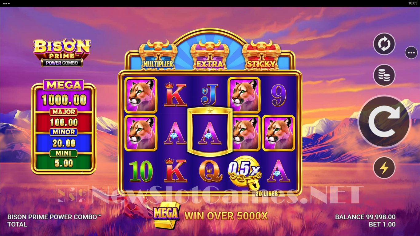 Bison Prime Power Combo Slot Slot Image in Demo - pic. 3