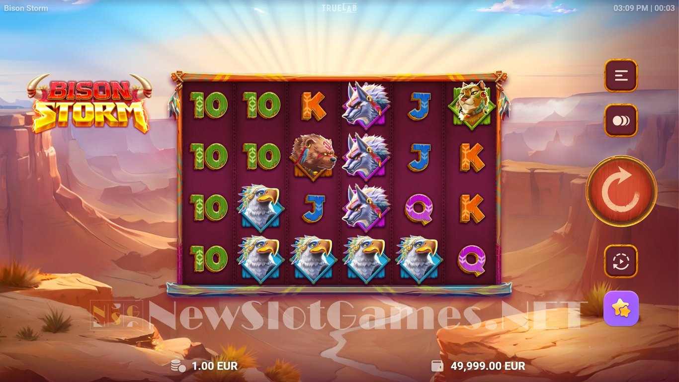 Bison Storm Slot Slot Image in Demo - pic. 2