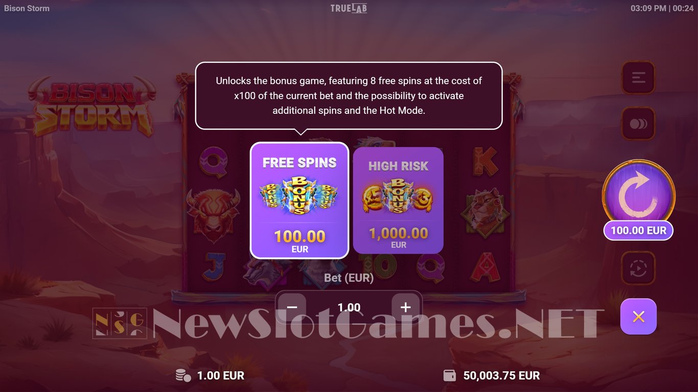 Bison Storm Slot Slot Image in Demo - pic. 5