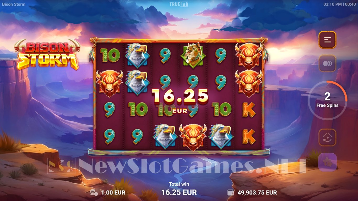 Bison Storm Slot Slot Image in Demo - pic. 8