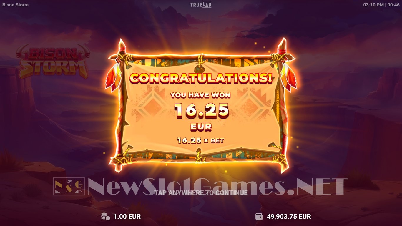 Bison Storm Slot Slot Image in Demo - pic. 9