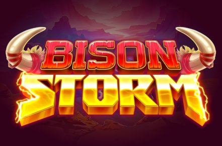 Bison Storm Slot Logo