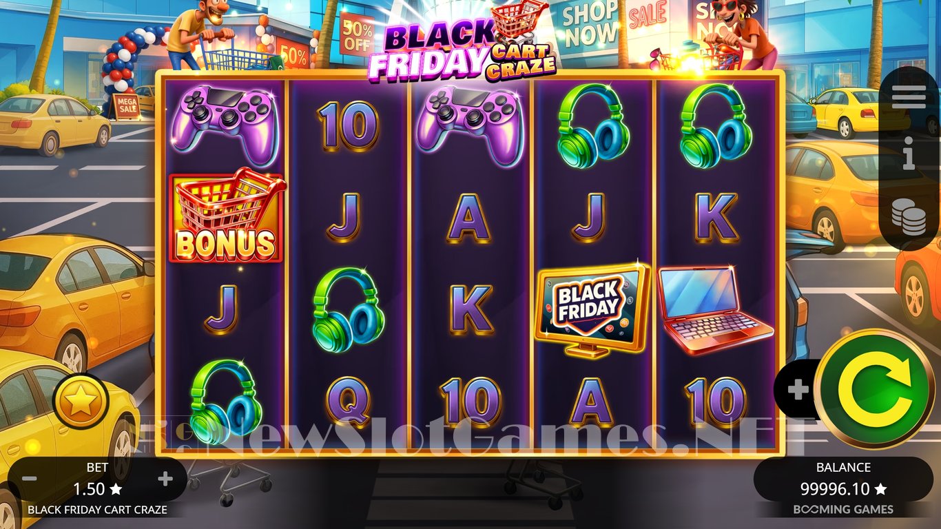 Black Friday Cart Craze Slot Slot Image in Demo - pic. 2