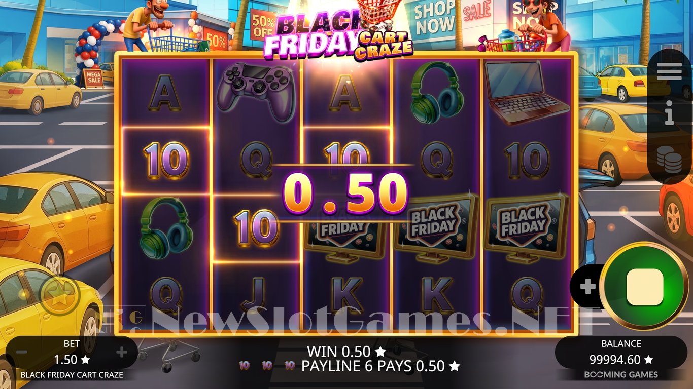 Black Friday Cart Craze Slot Slot Image in Demo - pic. 3