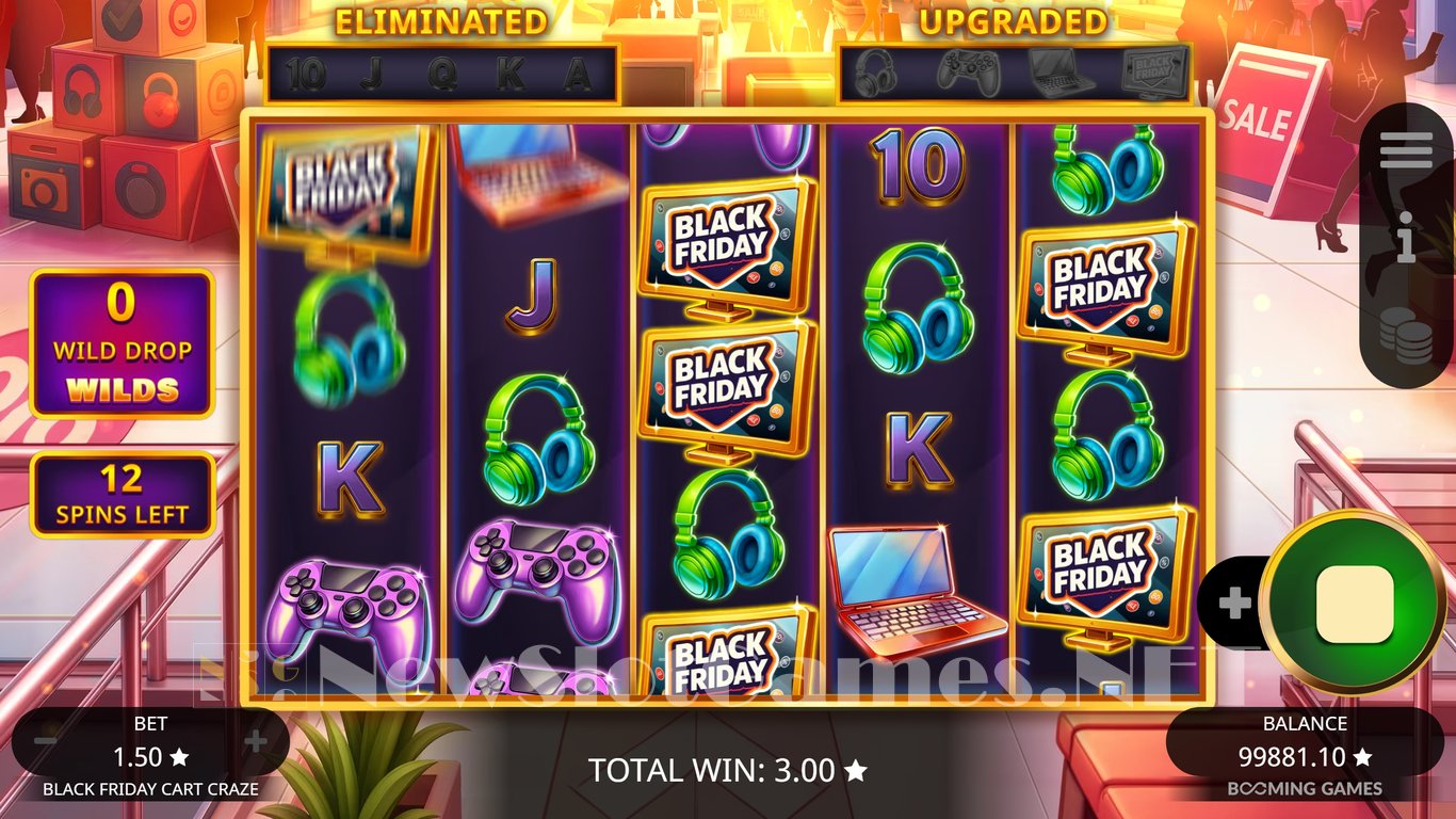 Black Friday Cart Craze Slot Slot Image in Demo - pic. 6