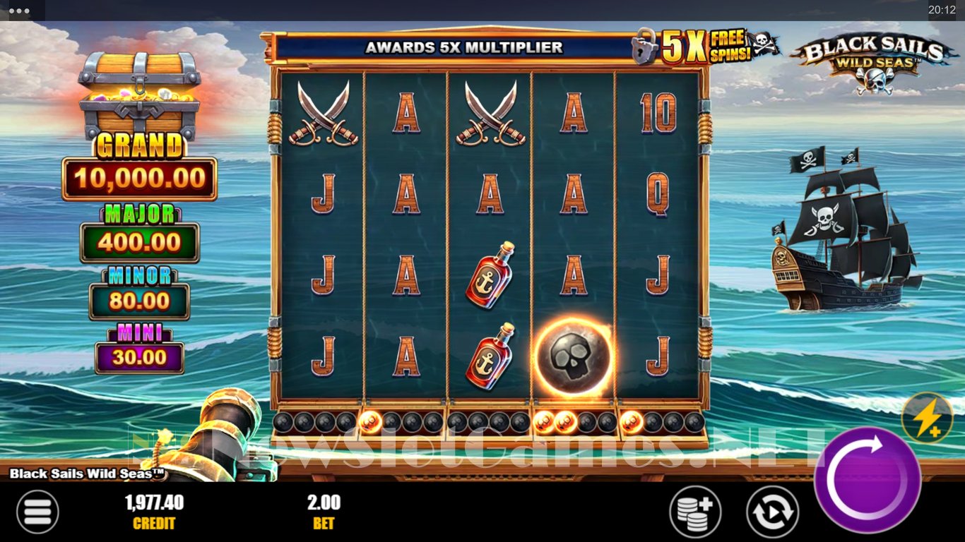 Black Sails Wild Seas Slot Slot Image in Demo - pic. 2