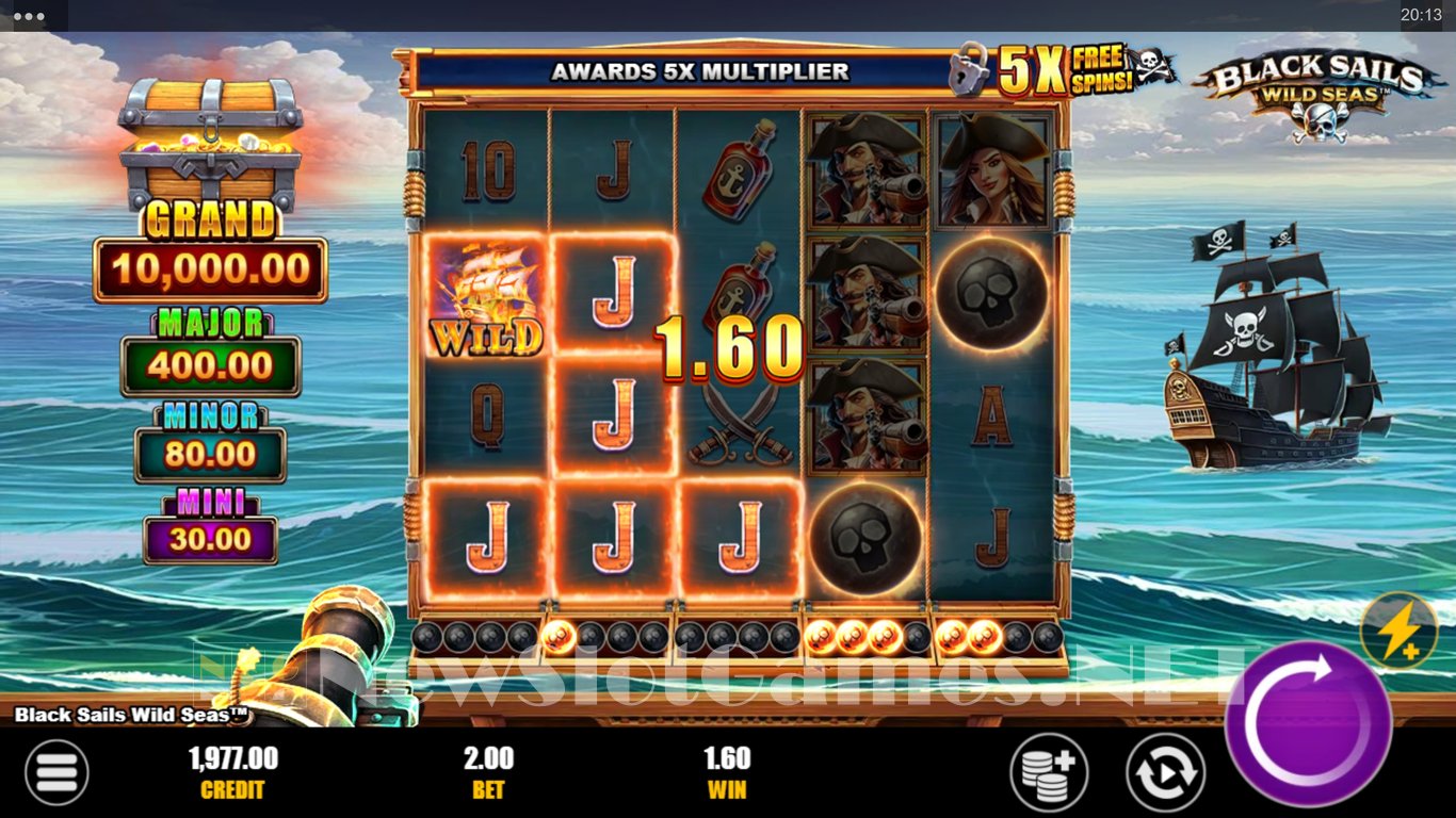 Black Sails Wild Seas Slot Slot Image in Demo - pic. 3