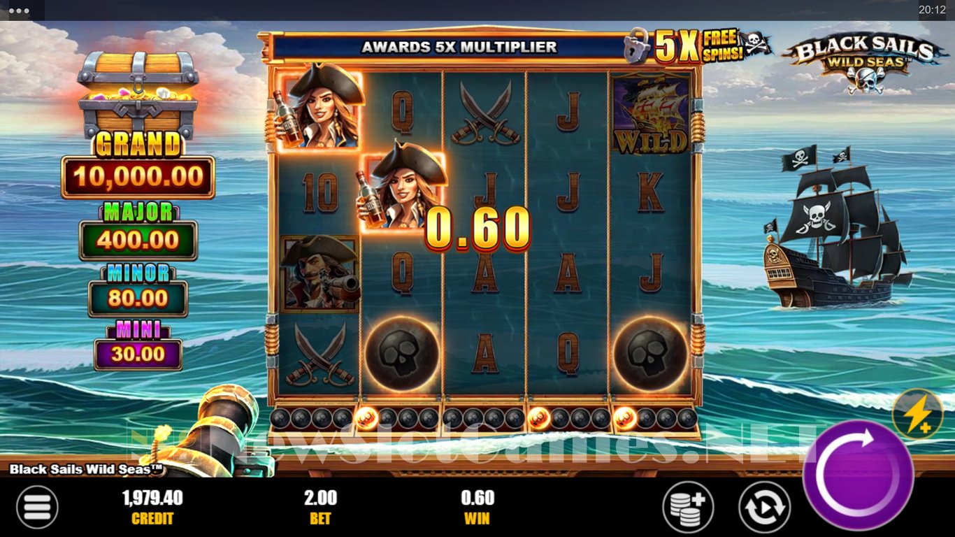 Black Sails Wild Seas Slot Slot Image in Demo - pic. 6