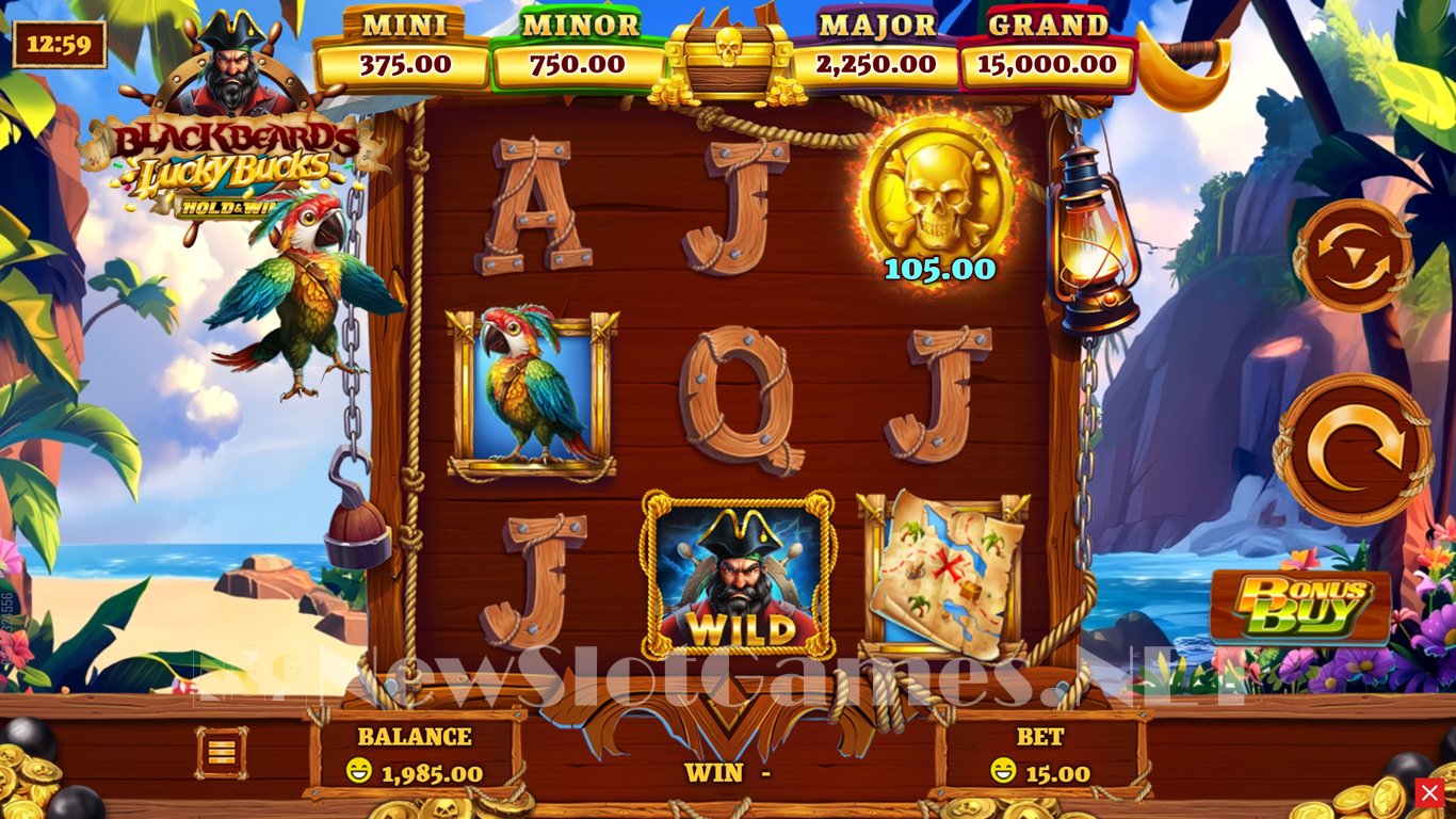 Blackbeards Lucky Bucks Slot Slot Image in Demo - pic. 2