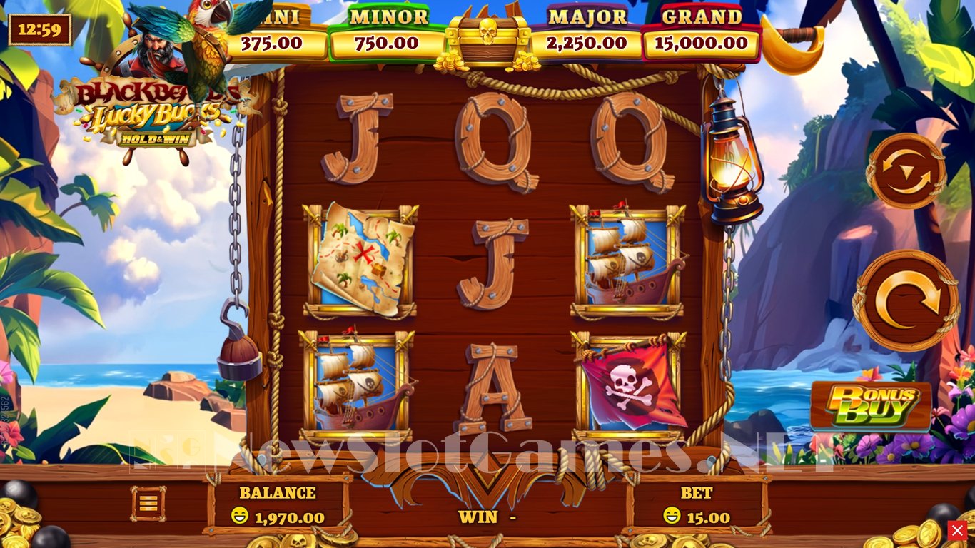 Blackbeards Lucky Bucks Slot Slot Image in Demo - pic. 3