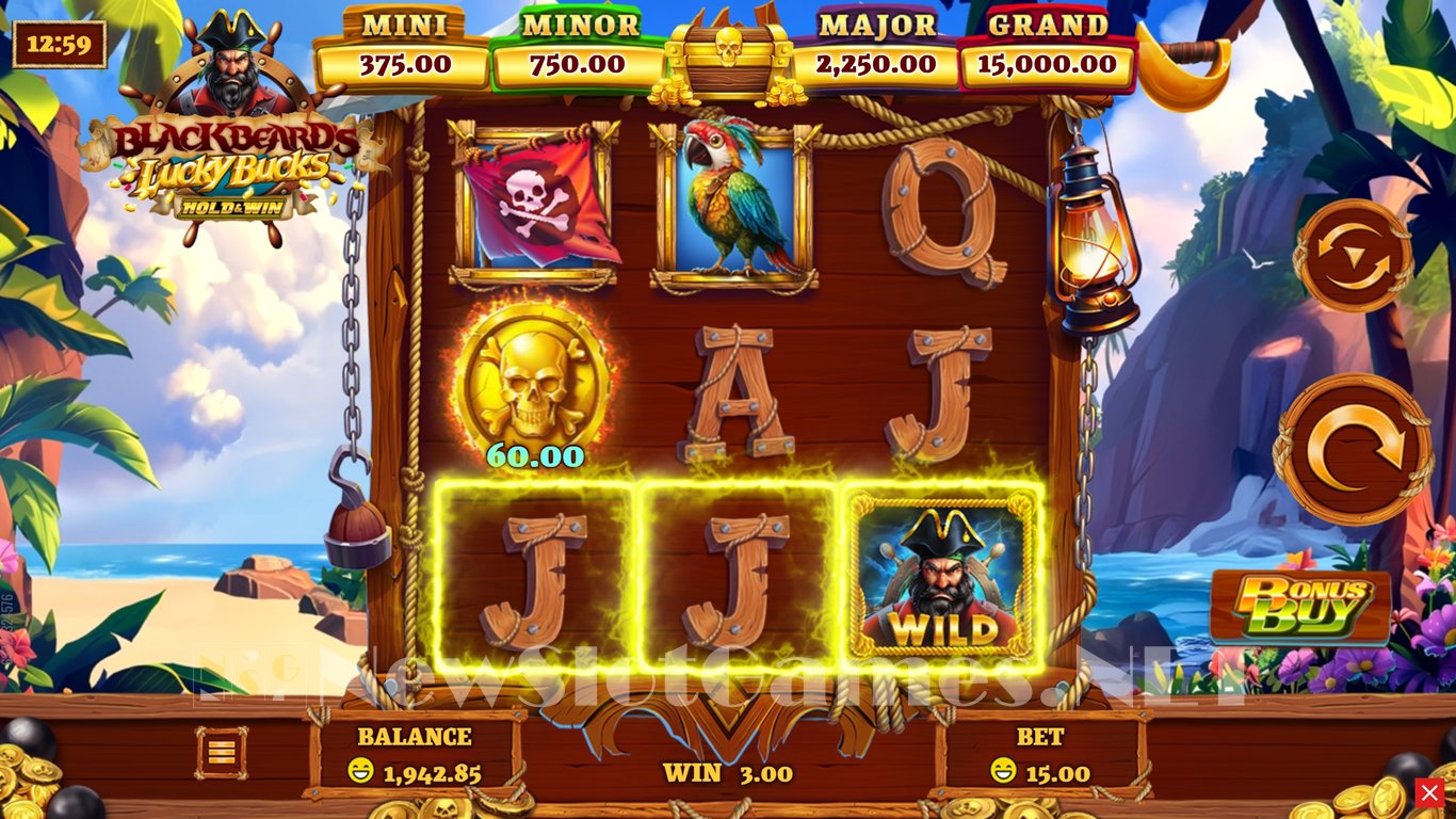 Blackbeards Lucky Bucks Slot Slot Image in Demo - pic. 5