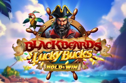Blackbeards Lucky Bucks Slot Logo