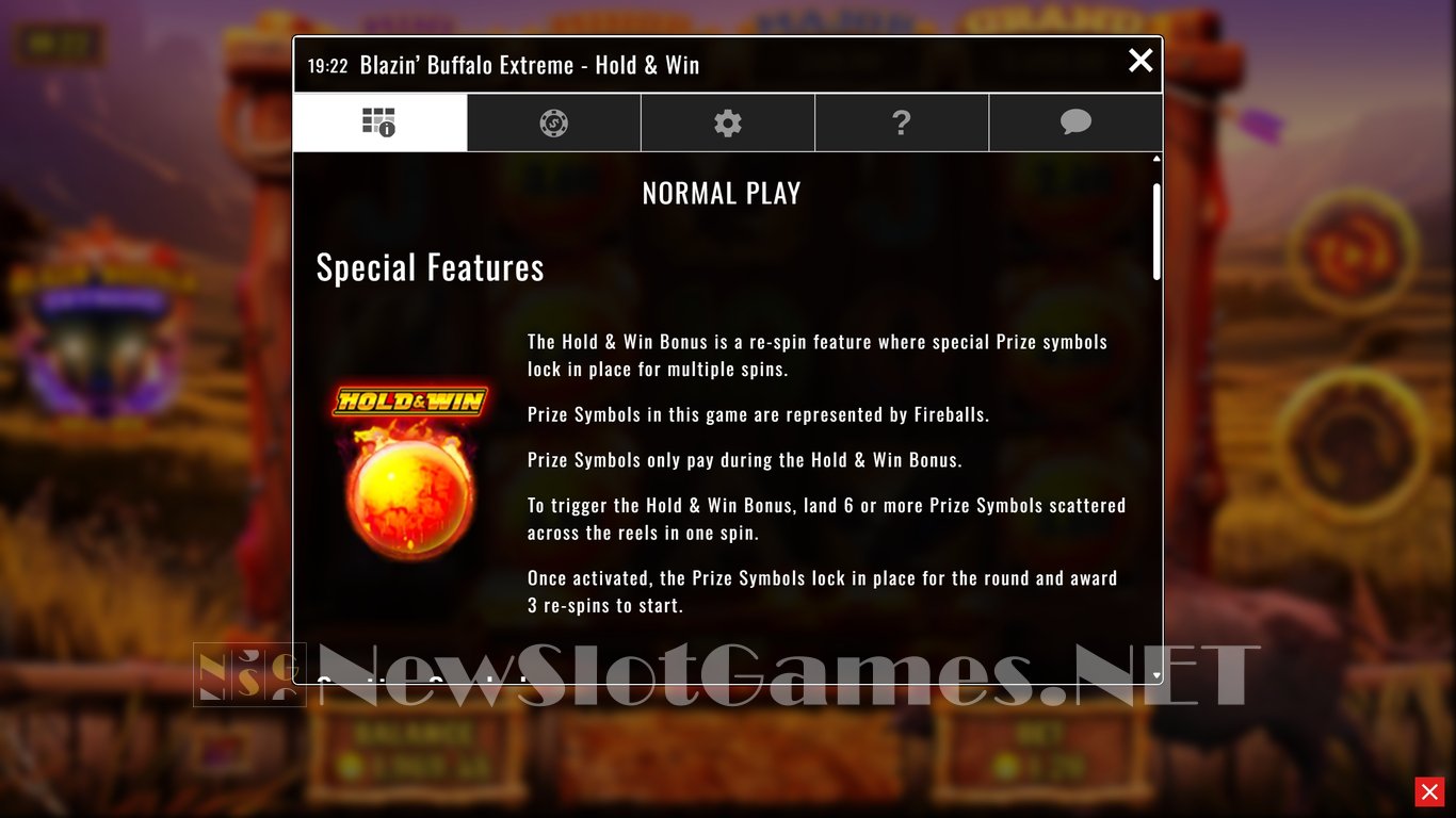 Blazin Buffalo Extreme Slot Slot Image in Demo - pic. 10
