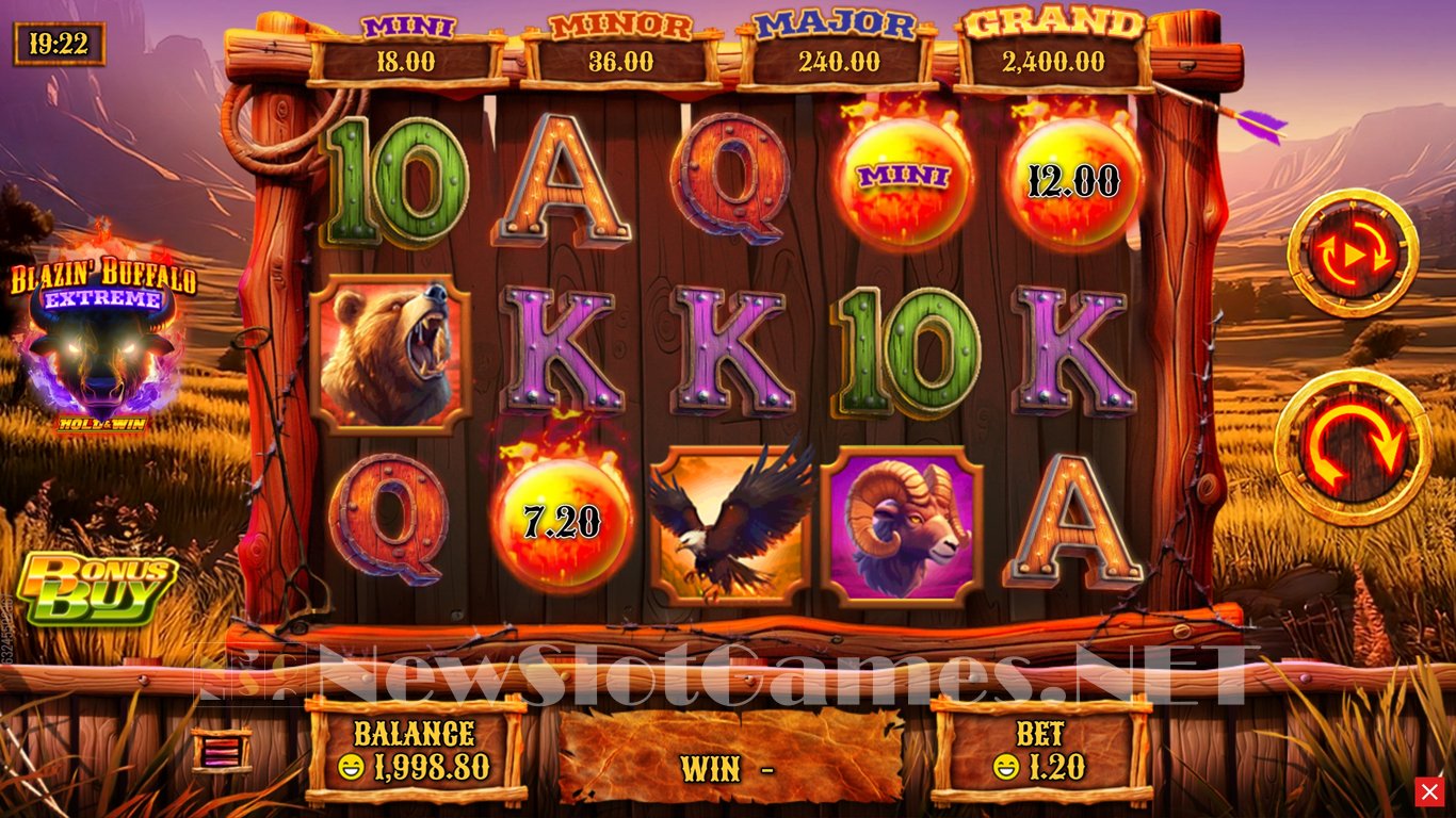 Blazin Buffalo Extreme Slot Slot Image in Demo - pic. 2