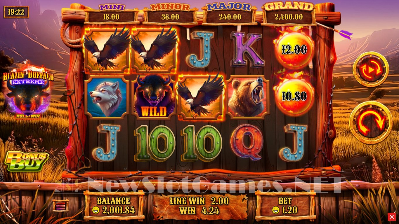 Blazin Buffalo Extreme Slot Slot Image in Demo - pic. 3