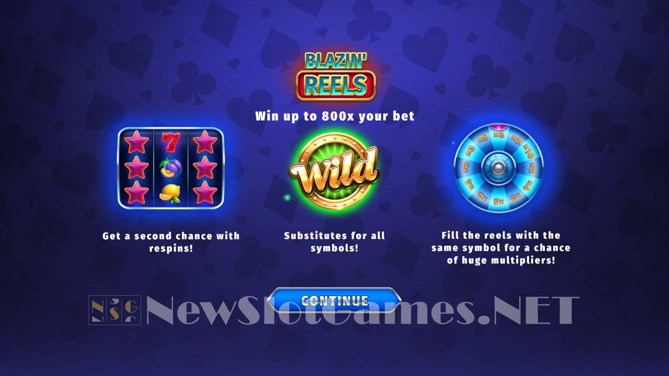 Blazin Reels Slot Demo Image