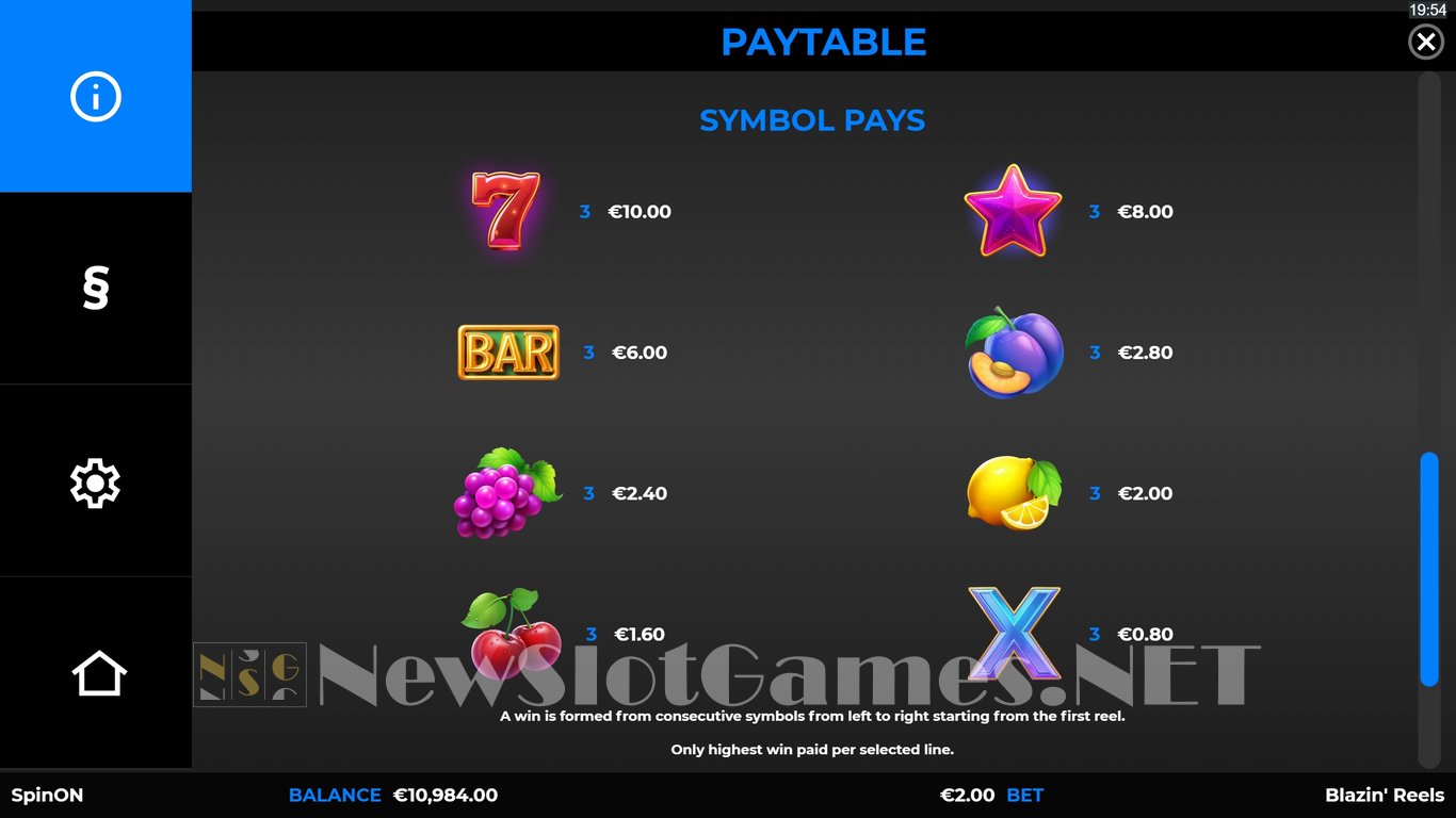 Blazin Reels Slot Slot Image in Demo - pic. 7