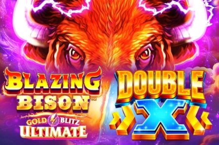 Blazing Bison Gold Blitz Ultimate Double X Slot Logo