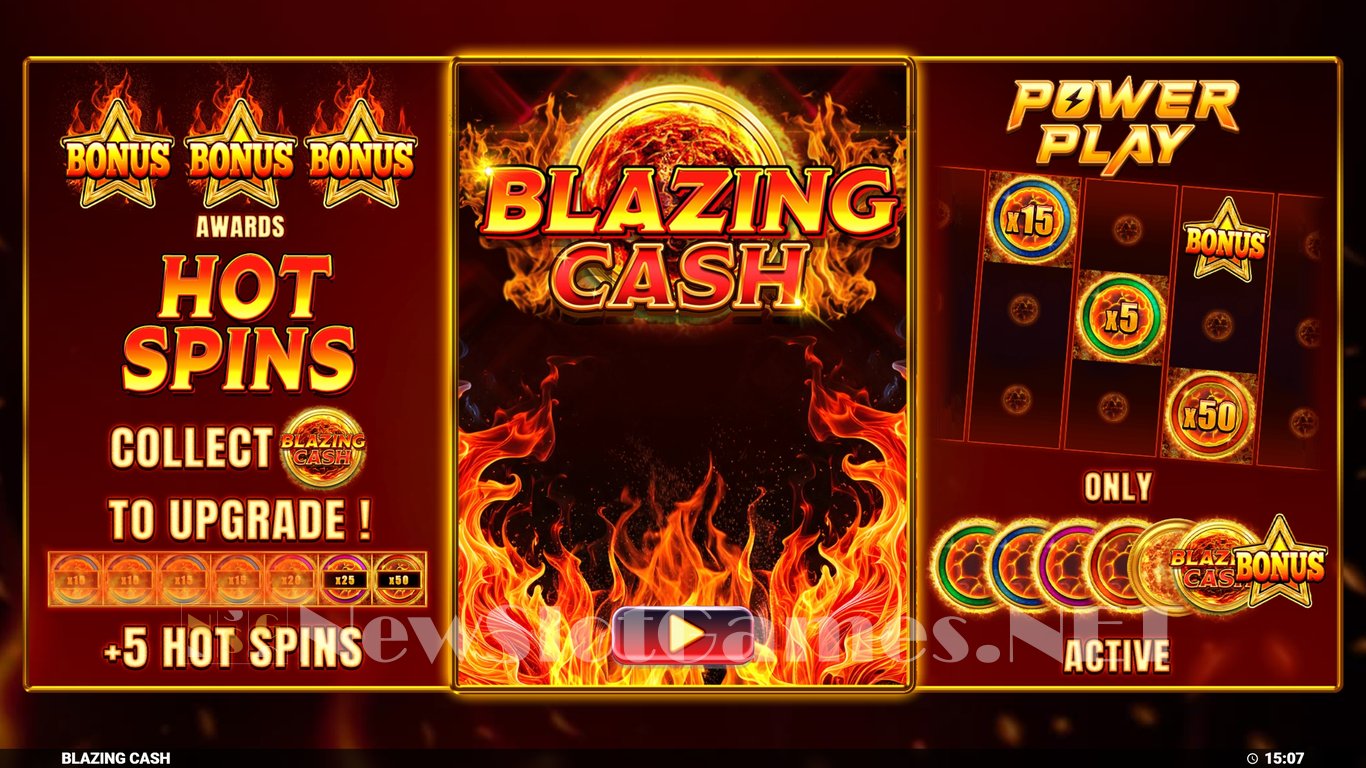 Blazing Cash Slot Demo Image
