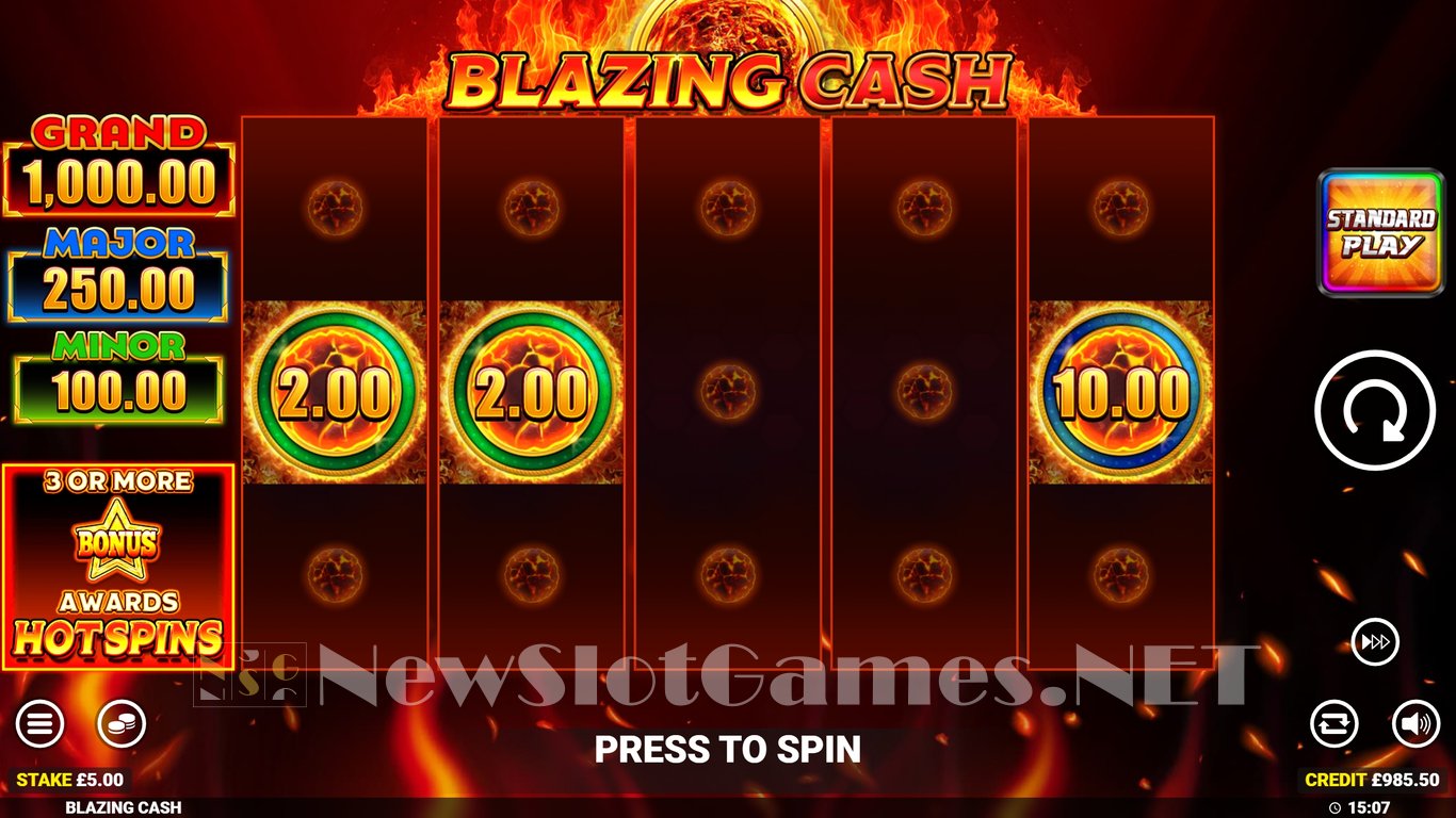 Blazing Cash Slot Slot Image in Demo - pic. 10