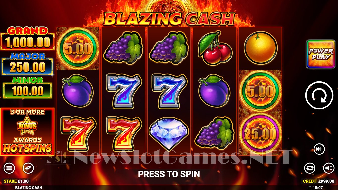 Blazing Cash Slot Slot Image in Demo - pic. 2