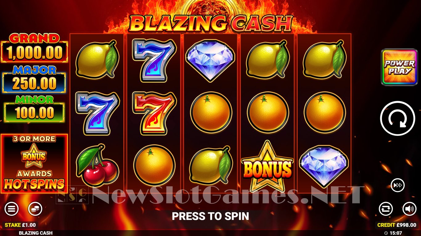 Blazing Cash Slot Slot Image in Demo - pic. 3