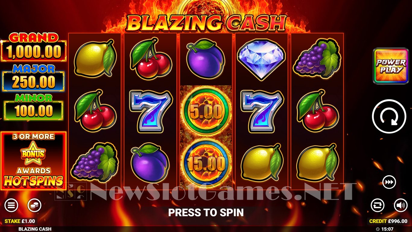 Blazing Cash Slot Slot Image in Demo - pic. 4