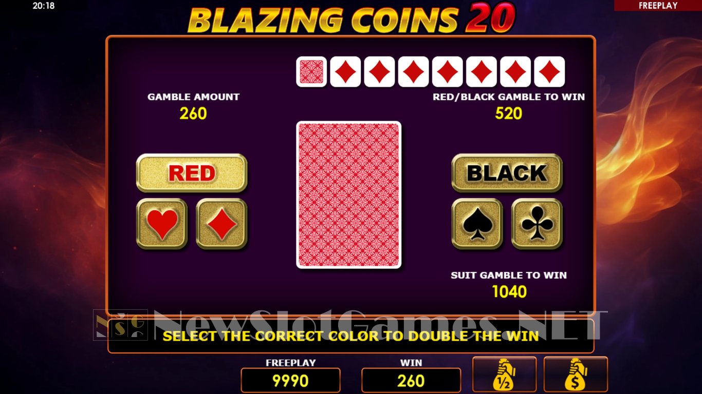 Blazing Coins 20 Hold & Win Slot Slot Image in Demo - pic. 4
