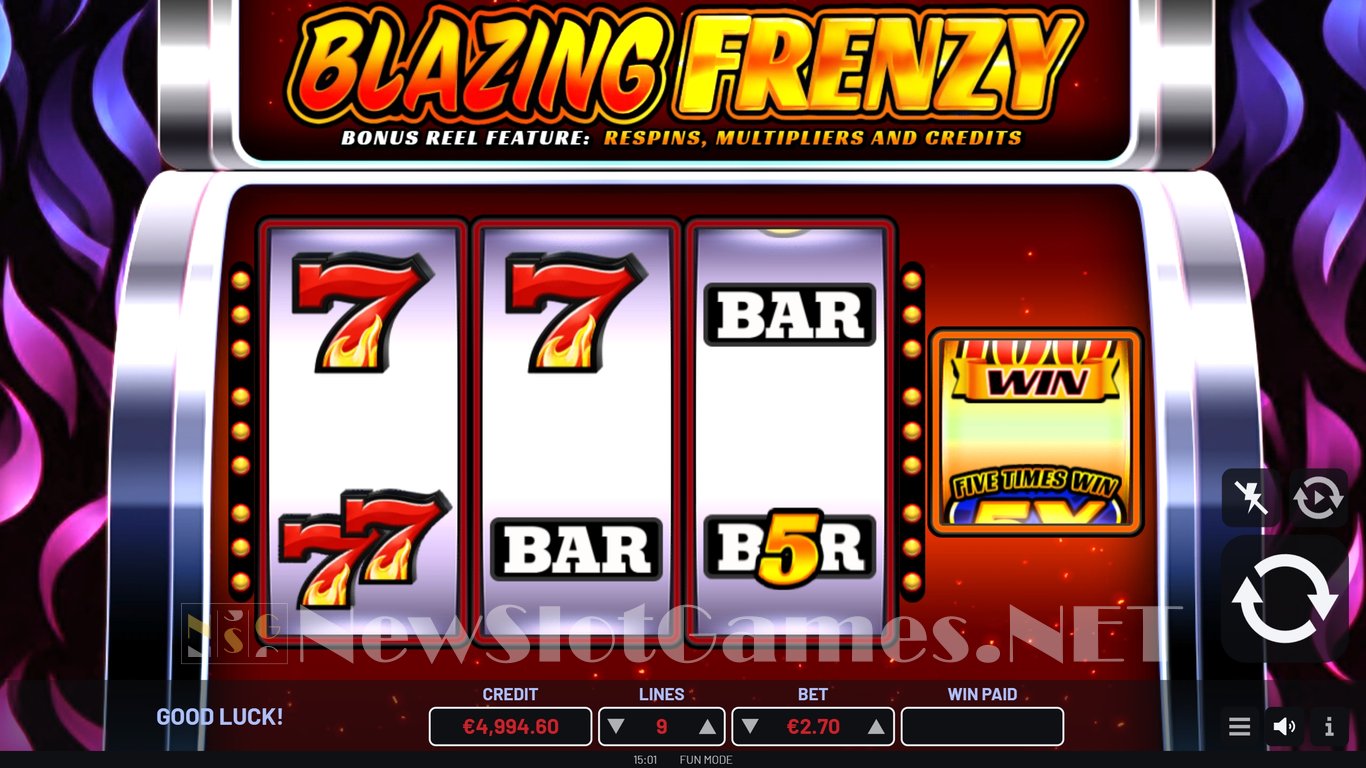Blazing Frenzy Slot Slot Image in Demo - pic. 2