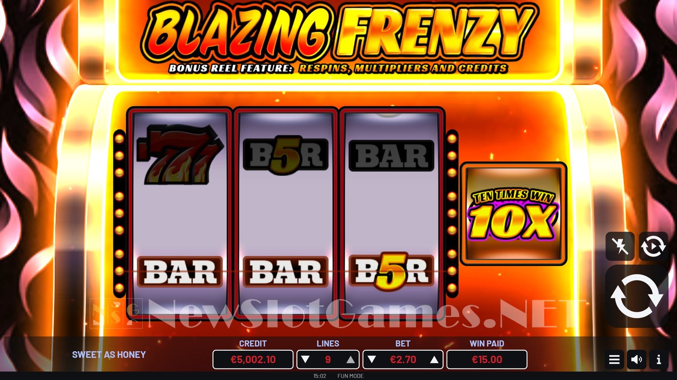 Blazing Frenzy Slot Slot Image in Demo - pic. 3