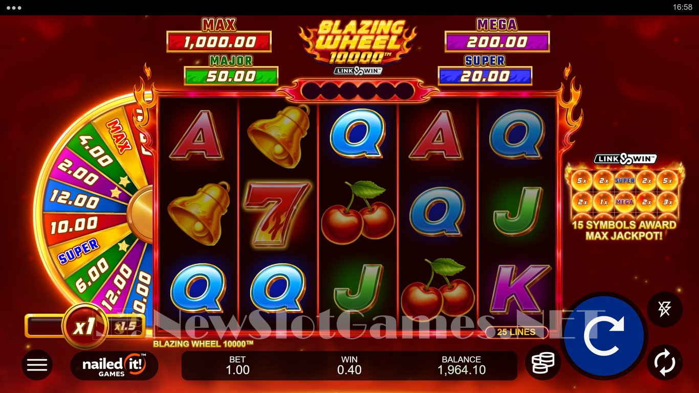 Blazing Wheel 10000 Slot Slot Image in Demo - pic. 4