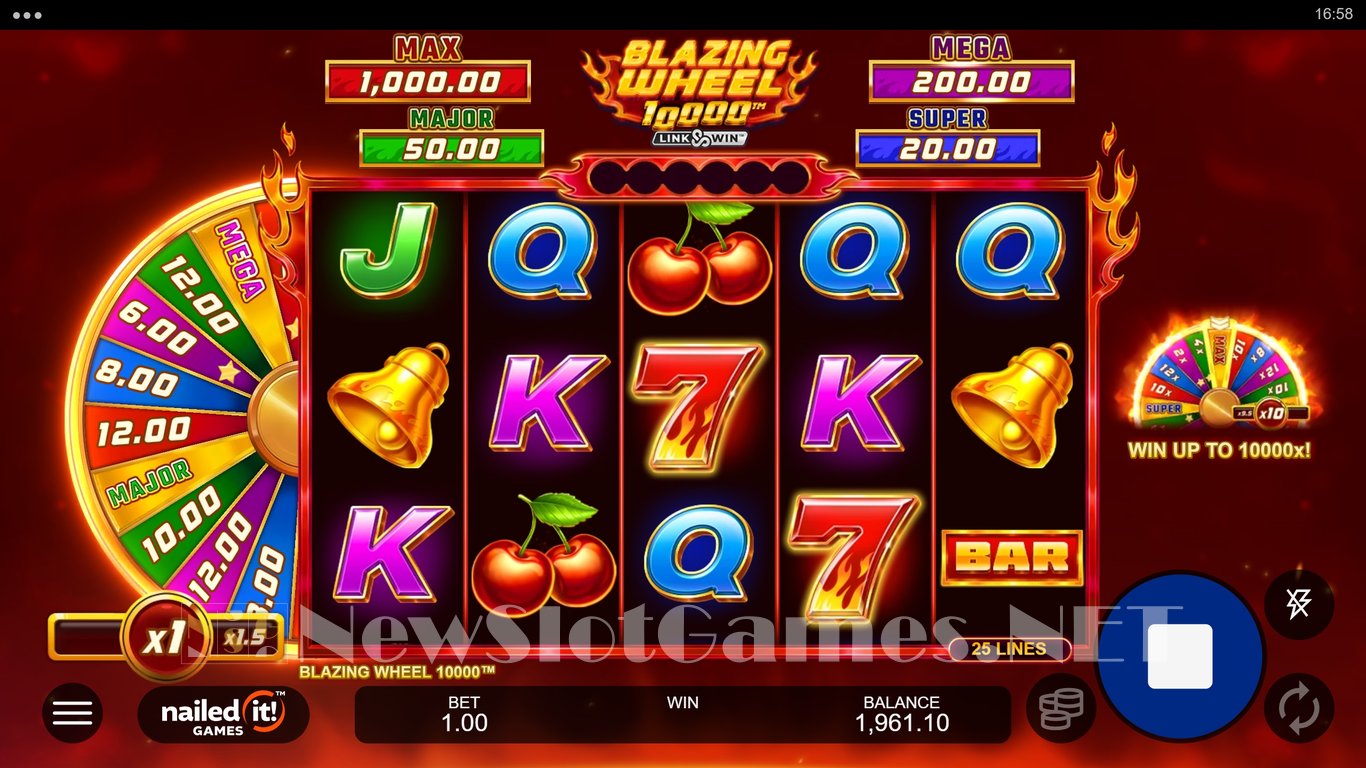 Blazing Wheel 10000 Slot Slot Image in Demo - pic. 5
