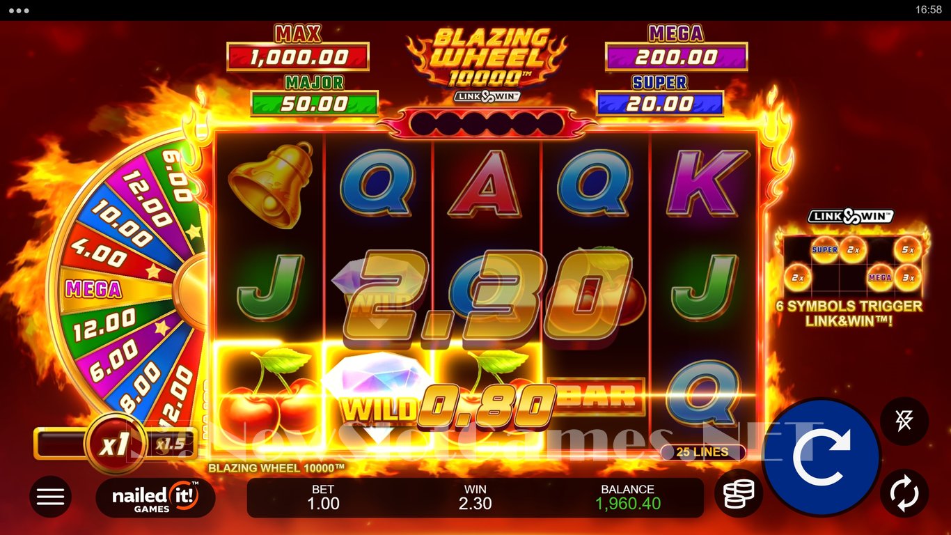 Blazing Wheel 10000 Slot Slot Image in Demo - pic. 6