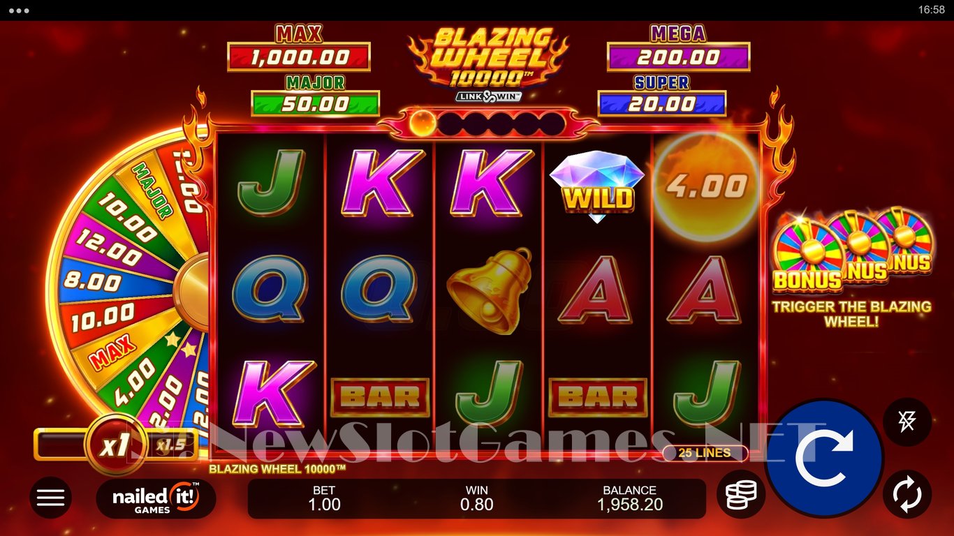 Blazing Wheel 10000 Slot Slot Image in Demo - pic. 7