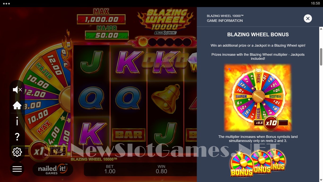 Blazing Wheel 10000 Slot Slot Image in Demo - pic. 8