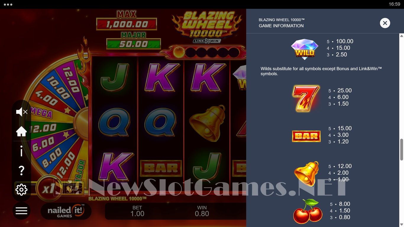 Blazing Wheel 10000 Slot Slot Image in Demo - pic. 9