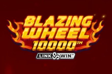 Blazing Wheel 10000 Slot Logo