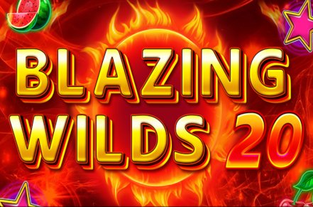 Blazing Wilds 20 Slot Logo