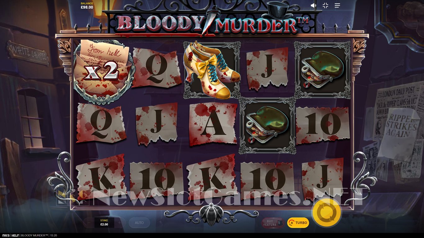Bloody Murder Slot Demo Image