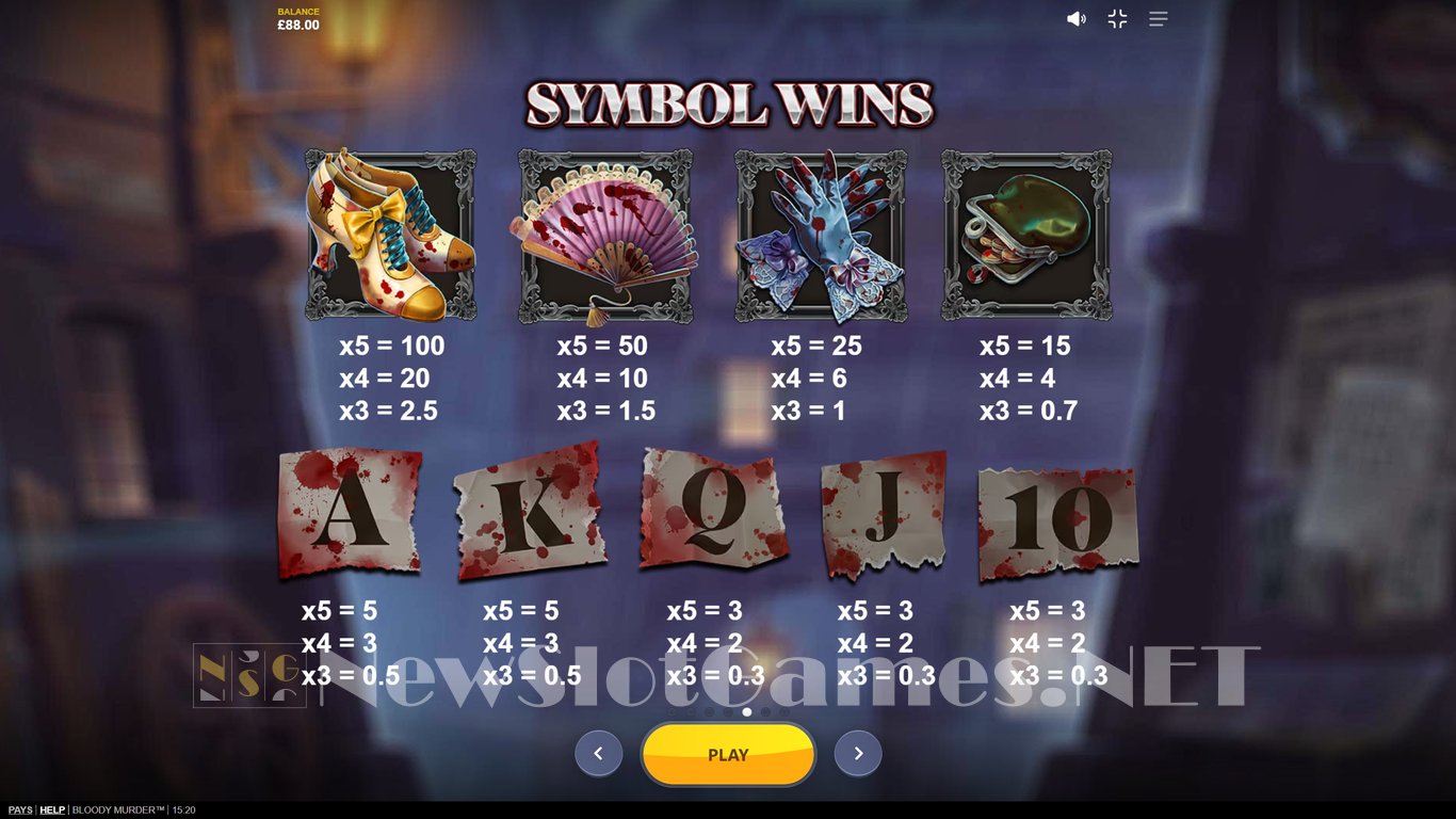 Bloody Murder Slot Slot Image in Demo - pic. 3