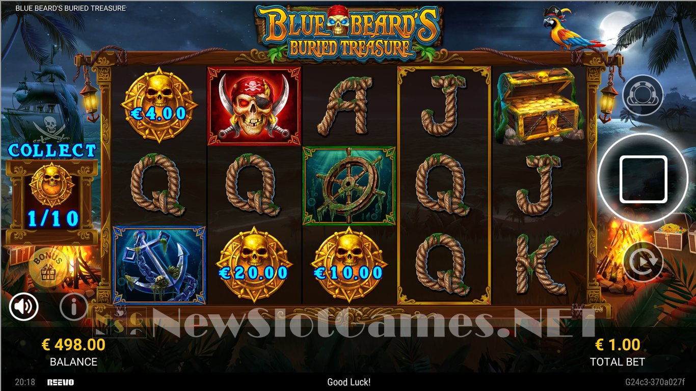 Blue Beards Buried Treasure Slot Slot Image in Demo - pic. 2
