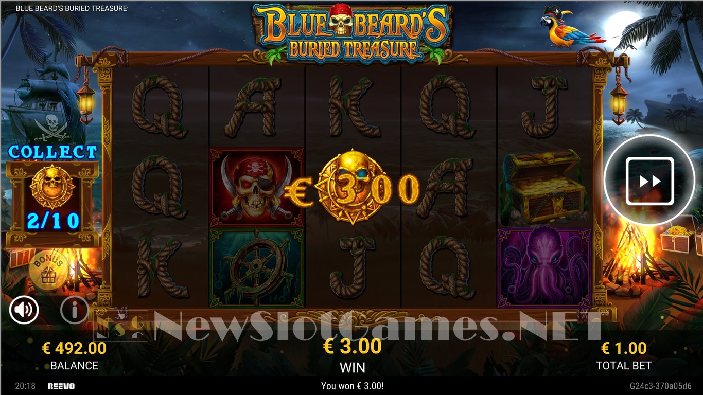 Blue Beards Buried Treasure Slot Slot Image in Demo - pic. 4