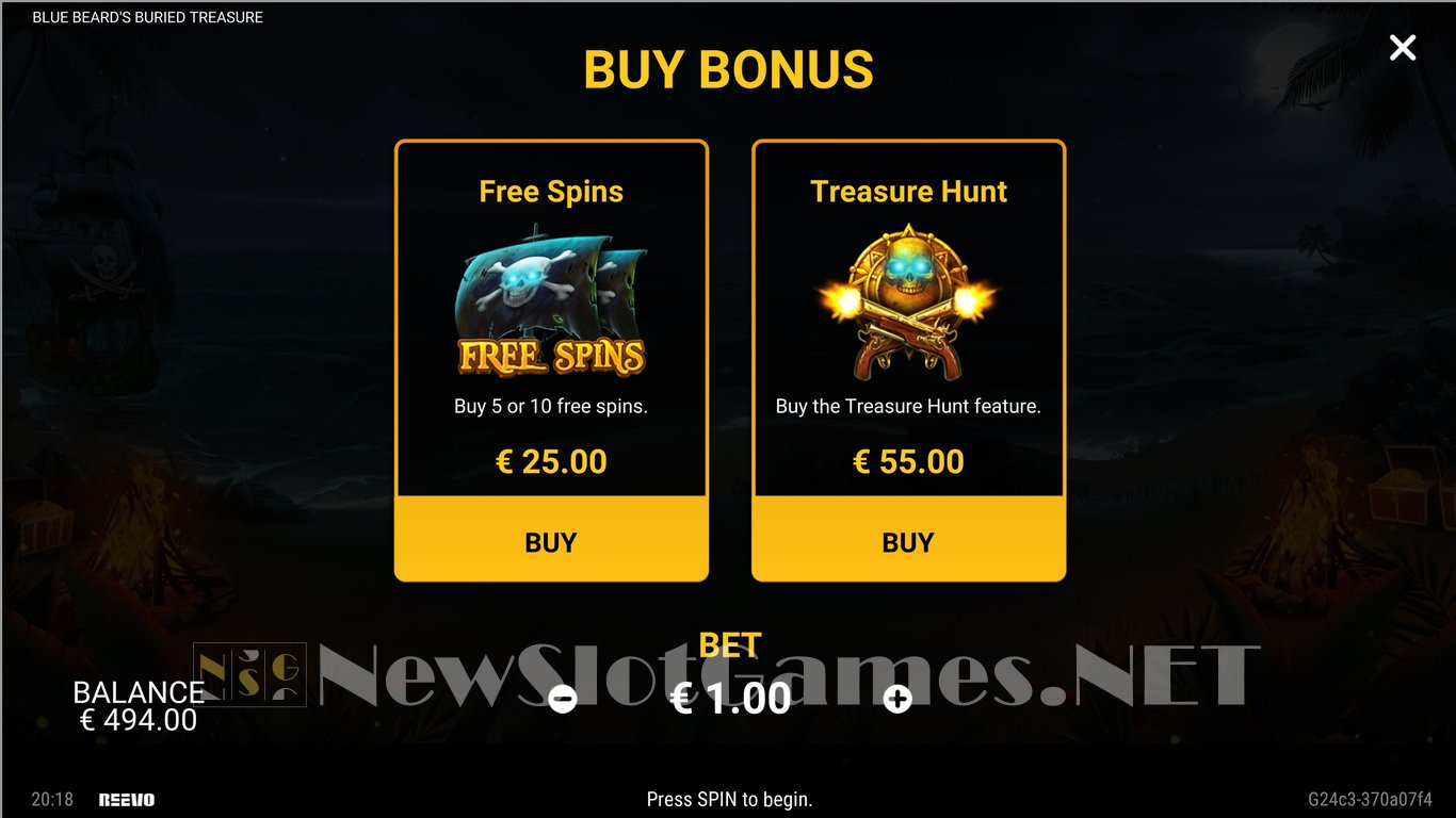 Blue Beards Buried Treasure Slot Slot Image in Demo - pic. 6