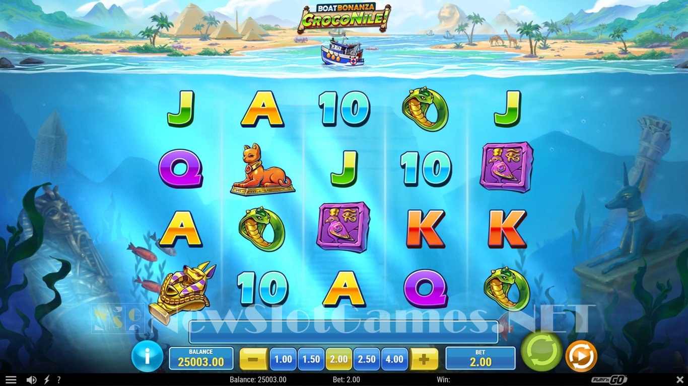 Boat Bonanza CrocoNile! Slot Slot Image in Demo - pic. 4
