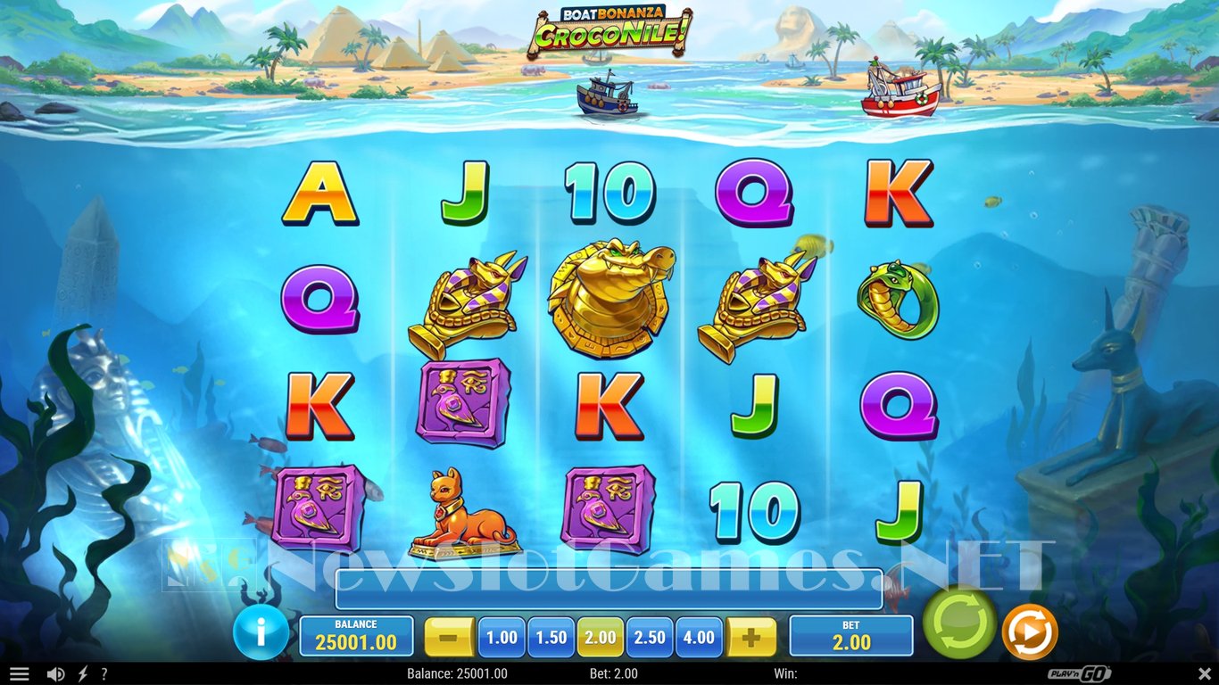 Boat Bonanza CrocoNile! Slot Slot Image in Demo - pic. 5