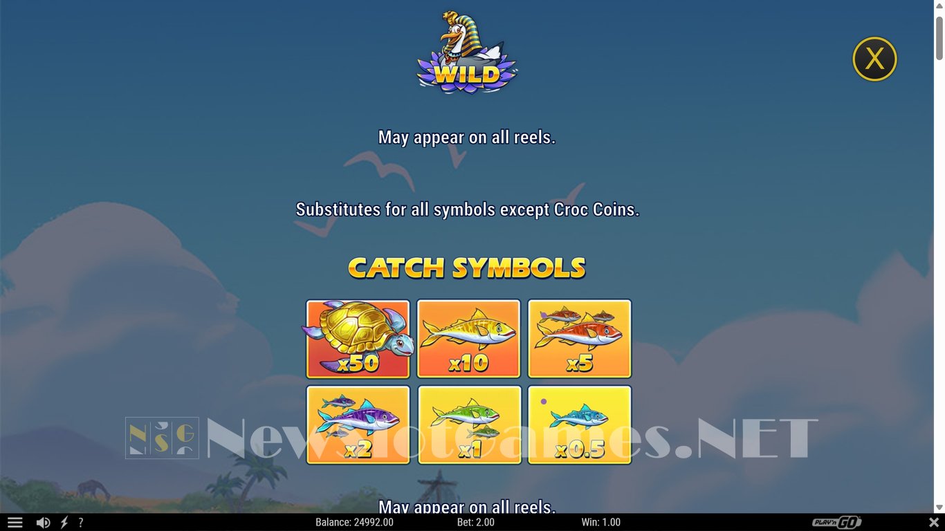 Boat Bonanza CrocoNile! Slot Slot Image in Demo - pic. 7