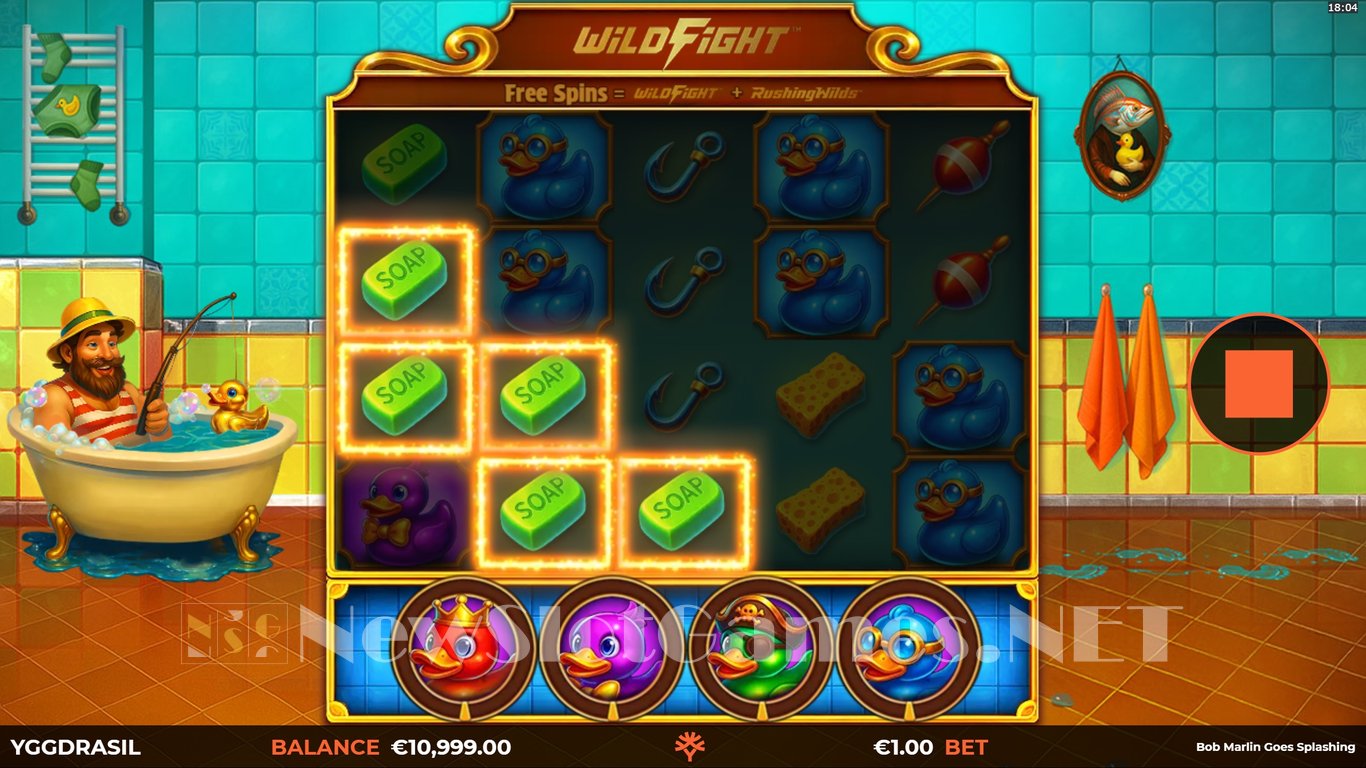 Bob Marlin Goes Splashing Slot Demo Image